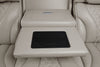 Elite 86" Genuine Leather Massage Power Reclining Sofa with Immersive Audio and Power Headrests - Putty | Sofa de massage à inclinaison électrique Elite de 86 po en cuir véritable avec son immersif et appuie-têtes électriques - mastic
