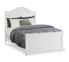 Ella 5pc Bedroom Set with Panel Bed, Dresser & Mirror, White  - Full Size | Ensemble de chambre à coucher Ella 5 pièces blanc avec lit à panneaux, commode et miroir - format lit double