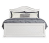 Ella 6pc Bedroom Set with Panel Bed, Dresser, Mirror & Nightstand, White - King Size | Ensemble de chambre à coucher Ella 6 pièces blanc avec lit à panneaux, commode, miroir et table de nuit - format très grand lit