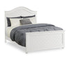 Ella 5pc Bedroom Set with Panel Bed, Dresser & Mirror, White  - Queen Size | Ensemble de chambre à coucher Ella 5 pièces blanc avec lit à panneaux, commode et miroir - format grand lit