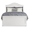 Ella 5pc Bedroom Set with Panel Bed, Dresser & Mirror, White  - Queen Size | Ensemble de chambre à coucher Ella 5 pièces blanc avec lit à panneaux, commode et miroir - format grand lit