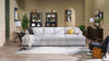 Envy 3-Piece Chenille Fabric Sleeper Sectional with Two Storage Chaises - Fog Grey | Sofa-lit sectionnel Envy 3 pièces en tissu de chenille avec 2 fauteuils longs de rangement - gris brouillard