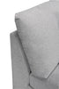 Scott Living Evolve Modular 39.5" Linen-Look Fabric Corner Chair with Feather Down Cushions - Grey | Fauteuil modulaire en coin Evolve de Scott Living de 39,5 po en tissu d’apparence lin avec coussins en duvet et plumes - gris clair