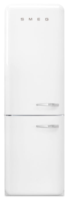 Smeg 11.7 Cu. Ft. Retro Bottom-Freezer Refrigerator - FAB32ULWH3