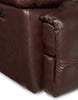 Franco 42.5" Genuine Leather Zero Gravity Power Reclining Chair with USB Port - Brown | Fauteuil à inclinaison électrique Franco de 42,5 po en cuir véritable avec position zéro gravité et port USB - brun