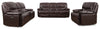 Franco 89" Genuine Leather Zero Gravity Power Reclining Sofa with USB Ports - Brown | Sofa à inclinaison électrique Franco de 89 po en cuir véritable avec position zéro gravité et ports USB - brun