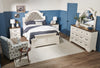 Grace Bedroom Dresser Mirror - Antique White | Miroir de commode de chambre à coucher Grace - blanc antique