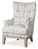 Haden 30" Chenille Fabric Accent Chair with Wood Base and Nailhead Trim - Limbu Mint Multicolour | Fauteuil d’appoint Haden de 30 po en tissu de chenille avec base en bois et bordure de clous décoratifs - menthe Limbu multicolore