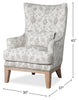 Haden 30" Chenille Fabric Accent Chair with Wood Base and Nailhead Trim - Limbu Mint Multicolour | Fauteuil d’appoint Haden de 30 po en tissu de chenille avec base en bois et bordure de clous décoratifs - menthe Limbu multicolore