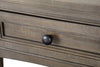 Hanson 20” Traditional Pine End Table with Storage - Dovetail Grey | Table de bout traditionnelle Hanson de 20 po en pin - gris tourterelle
