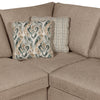 Scott Living Haven 2-Piece Right-Facing Chenille Fabric Sleeper Sectional - Taupe | Sofa-lit sectionnel de droite Haven de Scott Living 2 pièces en tissu de chenille - taupe