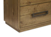 Scott Living Henri Bedroom Chest of Drawers, 5-Drawer, 38.2"W x 50.3"H, Wood - Brown | Commode verticale Henri de Scott Living de 38,2 po (L) x 50,3 po (H) à 5 tiroirs en bois pour la chambre à coucher - brune