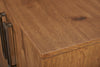 Scott Living Henri Dining Server with Storage, Wood, 60"W - Brown | Desserte de salle à manger Henri de Scott Living de 60 po (L) en bois avec rangement - brune