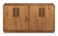 Scott Living Henri Dining Server with Storage, Wood, 60