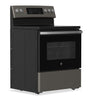 GE 5 Cu. Ft. Electric Range with True European Convection and Air Fry - Slate - JCB840ETES | Cuisinière électrique GE de 5 pi³ avec convection européenne véritable et friture à air - ardoise - …