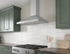 Brisas by Zephyr 36" Pyramid Wall Range Hood - Stainless Steel - BVE-E36CS  | Hotte de cuisinière murale pyramidale Brisas par Zephyr de 36 po - acier inoxydable - BVE-E36CS  | BVEE36CS