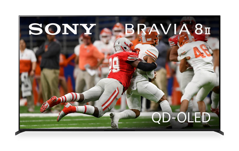 SONY 65\" Bravia 8 II QD-OLED 4K UHD Smart Google TV (K-65XR80M2) – 2025 Model 