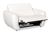 Cindy Crawford Home Kailyn 54" Fabric Power Reclining Chair with Power Headrest - Beige  | Fauteuil à inclinaison électrique Kailyn de Cindy Crawford Home de 54 po en tissu avec appuie-tête électrique - beige