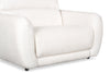 Cindy Crawford Home Kailyn 54" Fabric Power Reclining Chair with Power Headrest - Beige  | Fauteuil à inclinaison électrique Kailyn de Cindy Crawford Home de 54 po en tissu avec appuie-tête électrique - beige