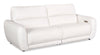 Cindy Crawford Home Kailyn 92" Fabric Power Reclining Sofa with Power Headrests - Beige  | Sofa à inclinaison électrique Kailyn de Cindy Crawford Home de 92 po en tissu avec appuie-têtes électriques- beige