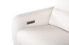 Cindy Crawford Home Kailyn 92" Fabric Power Reclining Sofa with Power Headrests - Beige  | Sofa à inclinaison électrique Kailyn de Cindy Crawford Home de 92 po en tissu avec appuie-têtes électriques- beige