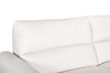 Cindy Crawford Home Kailyn 92" Fabric Power Reclining Sofa with Power Headrests - Beige  | Sofa à inclinaison électrique Kailyn de Cindy Crawford Home de 92 po en tissu avec appuie-têtes électriques- beige