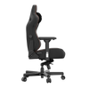 Anda Seat Kaiser 3 XL Ergonomic Genuine Leather Gaming Chair - Black|Fauteuil de jeu très large ergonomique Kaiser 3 de Anda Seat en cuir véritable - noir