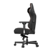 Anda Seat Kaiser 3 XL Ergonomic Genuine Leather Gaming Chair - Black|Fauteuil de jeu très large ergonomique Kaiser 3 de Anda Seat en cuir véritable - noir