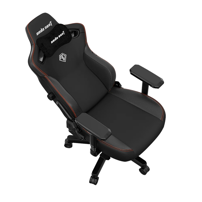 Anda Seat Kaiser 3 XL Ergonomic Genuine Leather Gaming Chair - Black