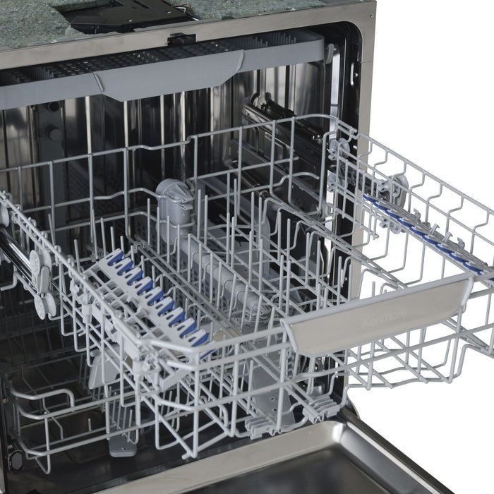 Kenmore 24” 45 dBA Top Control Built-In Dishwasher with EASYREACH™ Lift – Stainless Steel - KKDW3RPHLIFT-45SS