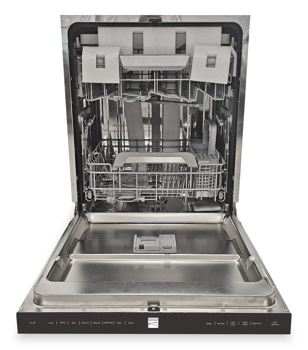 Kenmore 24” 45 dBA Top Control Built-In Dishwasher with EASYREACH™ Lift – Stainless Steel - KKDW3RPHLIFT-45SS