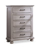 Kylie Bedroom Chest of Drawers, 5-Drawer, 35"W x 51"H - Sand | Commode verticale de chambre à coucher Kylie de 35 po (l) x 51 po (H) à 5 tiroirs - sable