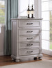 Kylie Bedroom Chest of Drawers, 5-Drawer, 35"W x 51"H - Sand | Commode verticale de chambre à coucher Kylie de 35 po (l) x 51 po (H) à 5 tiroirs - sable