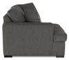 Made in Canada Legend 2-Piece Left-Facing Chenille Fabric Cuddler Sectional - Pewter Brown | Sofa sectionnel de gauche Legend 2 pièces fabriqué au Canada en tissu de chenille avec fauteuil enveloppant - brun étain