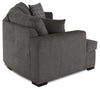 Made in Canada Legend 2-Piece Left-Facing Chenille Fabric Cuddler Sectional - Pewter Brown | Sofa sectionnel de gauche Legend 2 pièces fabriqué au Canada en tissu de chenille avec fauteuil enveloppant - brun étain