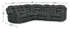 Leo 7-Piece Leather-Look Fabric Reclining Sectional with Storage Consoles and Cupholders - Grey | Sofa sectionnel inclinable Leo 7 pièces en tissu d’apparence cuir avec consoles de rangement