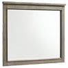 Levi Bedroom Dresser Mirror, Wood - Drift Grey | Miroir de commode de chambre à coucher Levi en bois - gris bois de grève