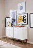 Lottie 28.5" 2-Door Accent Cabinet - Glossy White | Armoire décorative Lottie de 28,5 po à 2 portes - blanc lustré | LOTTWACC