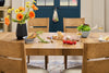 Lotus Dining Table, 82"W, Wood - Natural | Table de salle à manger Lotus de 82 po (L) en bois - naturelle