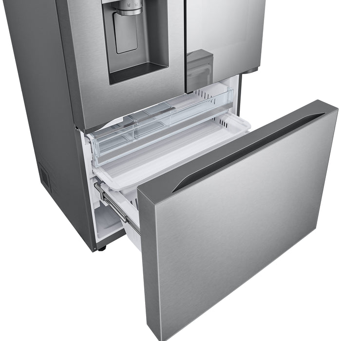 LG 36\" 31 Cu. Ft. French-Door Standard-Depth MAX™ Refrigerator - Smudge Proof Stainless Steel - LRYKS3106S