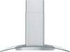 Brisas by Zephyr  36" Curved Glass Range Hood -  Stainless Steel - BML-E30CG | Hotte de cuisinière courbée Brisas par Zephyr de 36 po en verre - acier inoxydable - BMI-E36DG | BMIE36DG