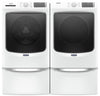Maytag Front-Load 5.2 Cu. Ft. Washer with Extra Power and 7.3 Cu. Ft. Electric Dryer - White|Laveuse frontale 5,2 pi3 avec Extra Power et sécheuse électrique 7,3 pi³ Maytag - blanches|MAFL563L