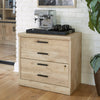 Mason Peak 31.26" Commercial Grade 2-Drawer Lateral Filing Cabinet - Prime Oak|Classeur latéral Mason Peak de 31,26 po de qualité commerciale à 2 tiroirs - chêne clair