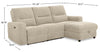 Meadow 2-Piece Right-Facing Chenille Fabric Power Reclining Sectional with Storage Chaise - Taupe | Sofa sectionnel de droite à inclinaison électrique Meadow 2 pièces en tissu de chenille avec fauteuil long de rangement - taupe