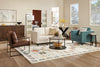 Metro 57" Fabric Loveseat with Tufted Seat Cushions and Reversible Back Cushions - Neutral | Causeuse Metro de 57 po en tissu avec coussins de siège capitonnés et coussins de dossier réversibles - neutre