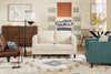 Metro 57" Fabric Loveseat with Tufted Seat Cushions and Reversible Back Cushions - Neutral | Causeuse Metro de 57 po en tissu avec coussins de siège capitonnés et coussins de dossier réversibles - neutre