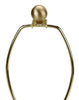 26" White and Gold Table Lamp|Lampe de table de 26 po blanche et dorée