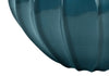 24" Blue Ceramic Curved Table Lamp|Lampe de table courbée de 24 po en céramique bleue