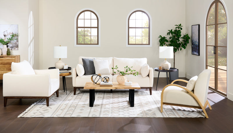 Nashik 24\" Round Accent Table - Grey Brown