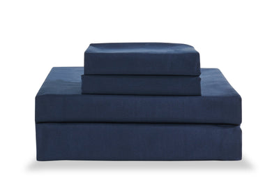 Masterguard® Ultra Advanced 4-Piece Full Sheet Set - Navy | Ensemble de draps Ultra Advanced MasterguardMD 4 pièces pour lit double - bleu marine